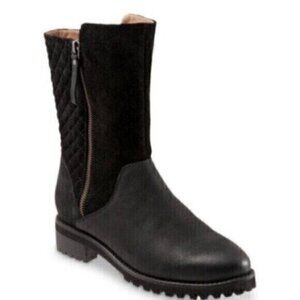 Softwalk Mansfield Women’s Leather Black Boots